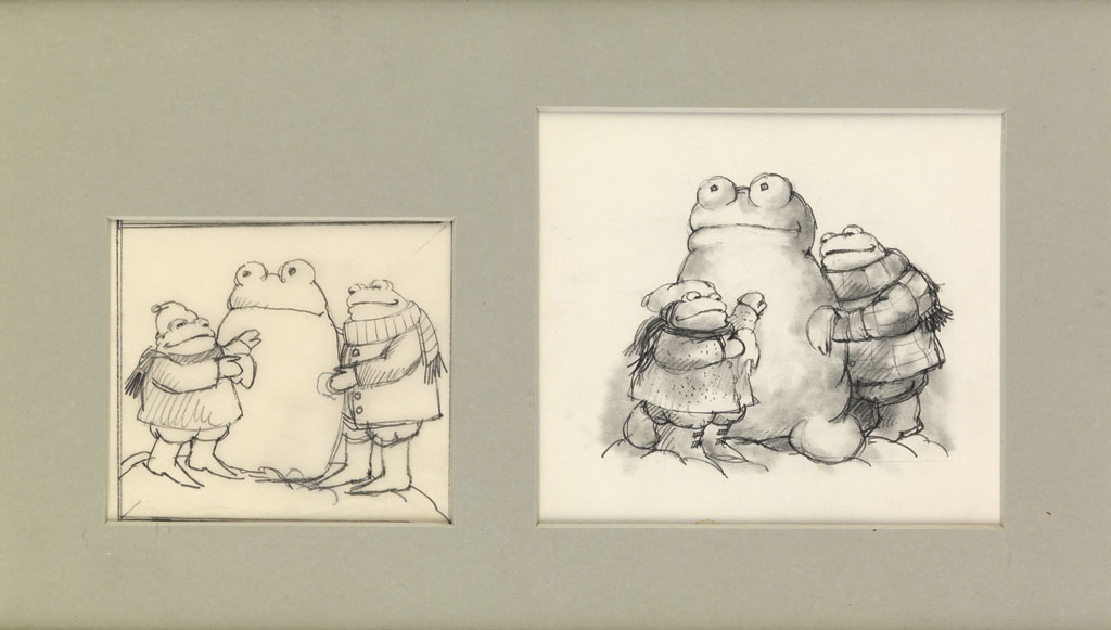 ARNOLD LOBEL. Frog and Toad Building a Snowman.